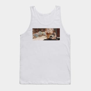 Mischief and Repose by John William Godward Tank Top